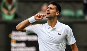 A smooth transition to the third round of Cincinnati is achieved by Novak Djokovic as his opponent retires.