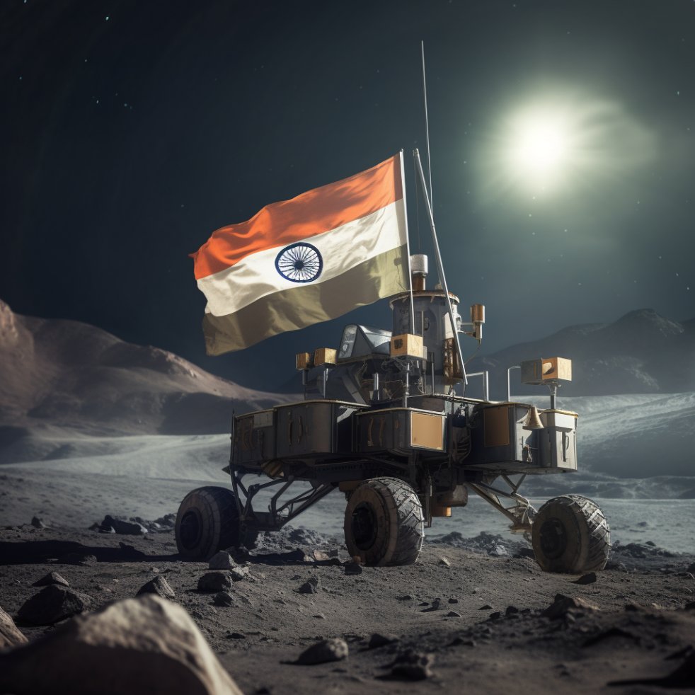 Chandrayaan-3 mission has successfully landed on the moon's south pole