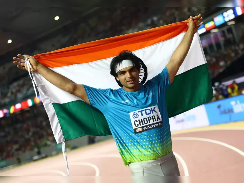 Neeraj Chopra wins the World Athletics Championships' first gold medal for an Indian