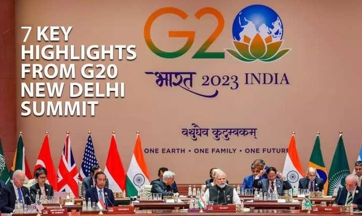 G20 New Delhi Summit 2023: Key Takeaways and Highlights
