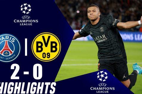 Kylian Mbappe 7 - PSG - Karim Adeyemi 27 - Borussia Dortmund - FOOTBALL : Paris Saint Germain vs Borussia Dortmund - Ligue des Champions - 19/09/2023 Timesnews24.in