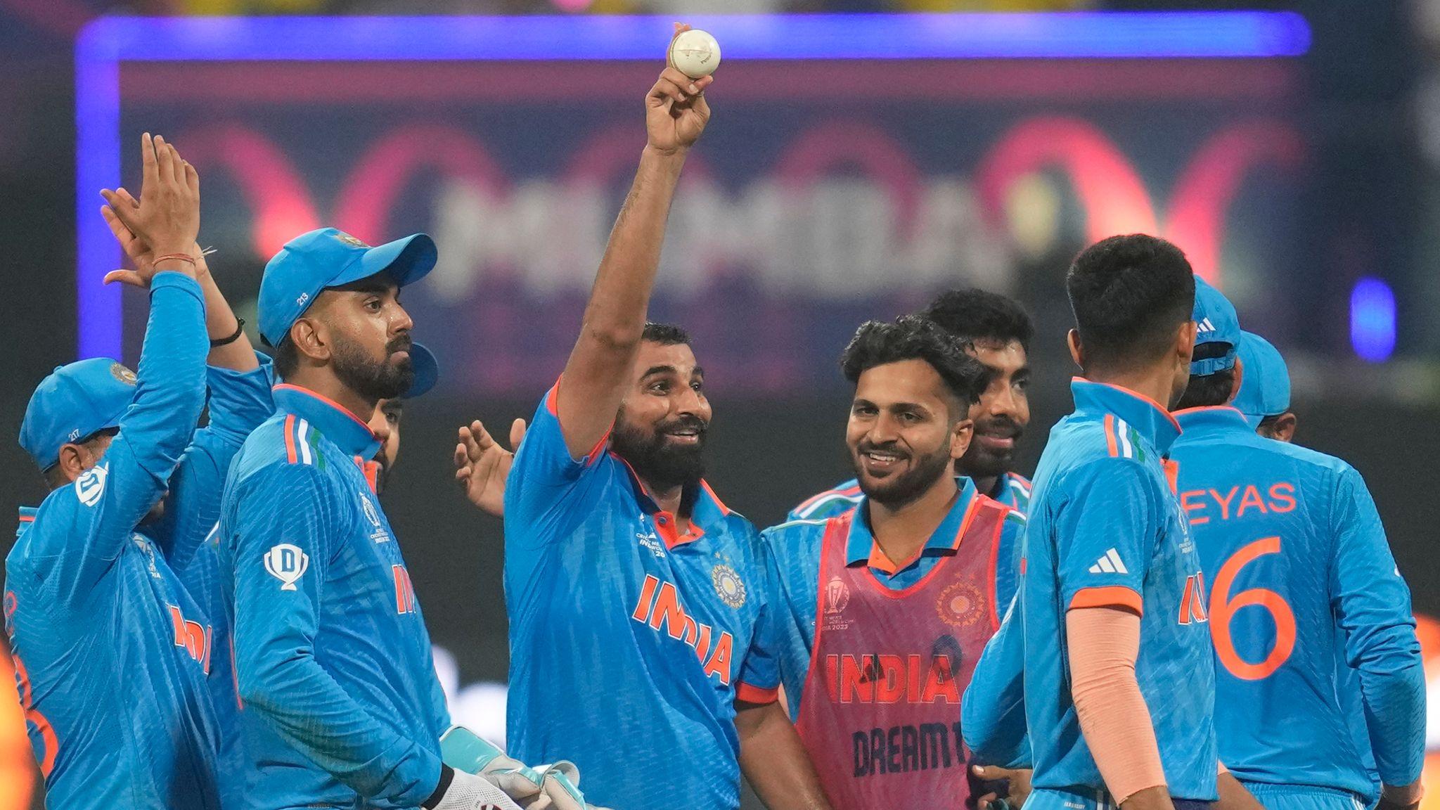 india-mohammed-shami ICC Cricket World Cup 2023 - India v NZIndia Secures Spot in ICC Men's Cricket World Cup Final timesnews24.in