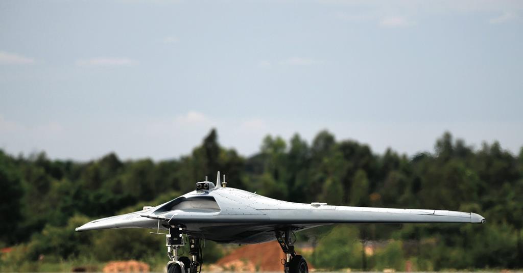DRDO Unveils Indigenous Autonomous Flying Wing UAV