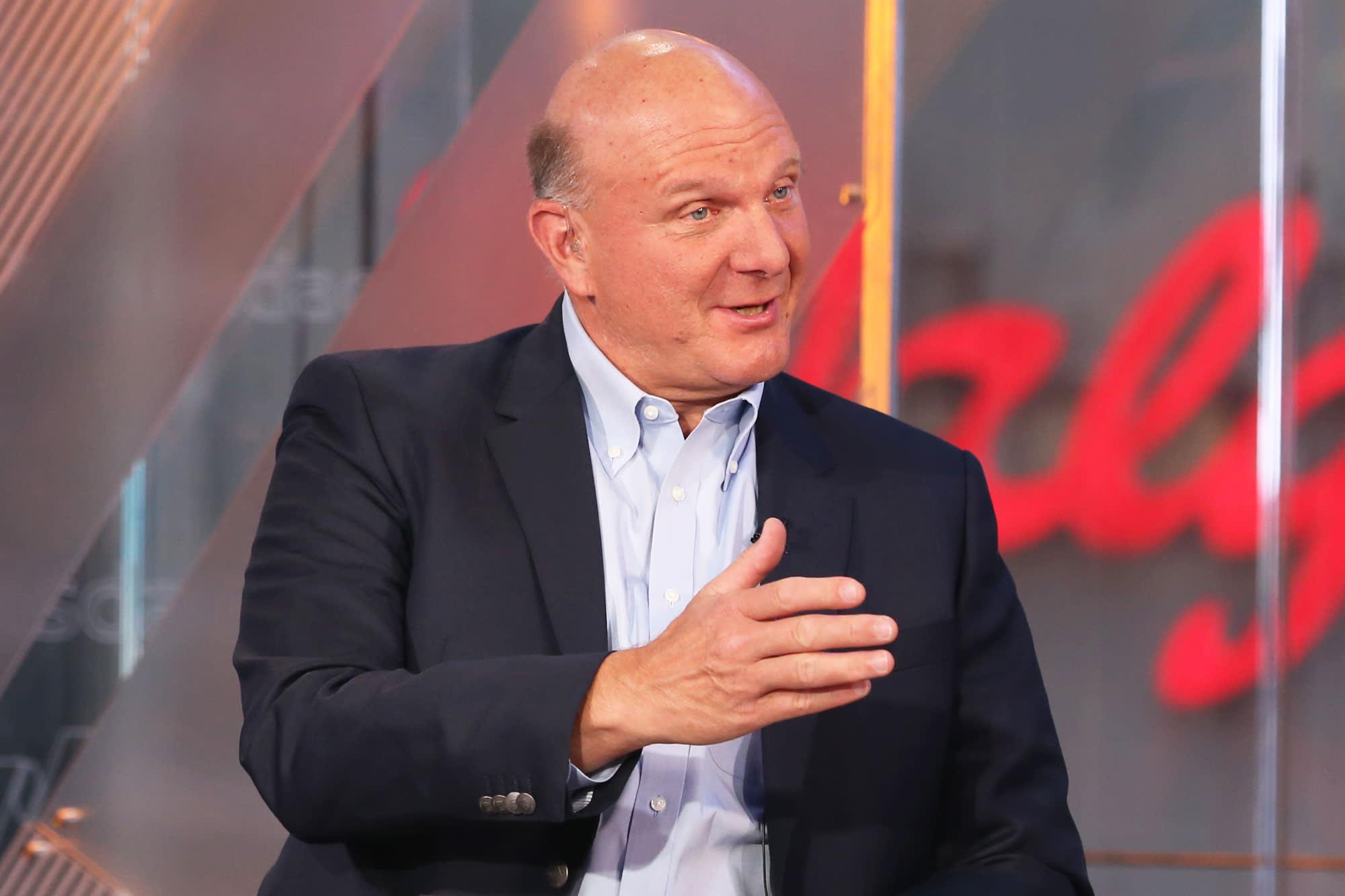 Top 10 richest people:- net worth and source of income Steve Ballmer