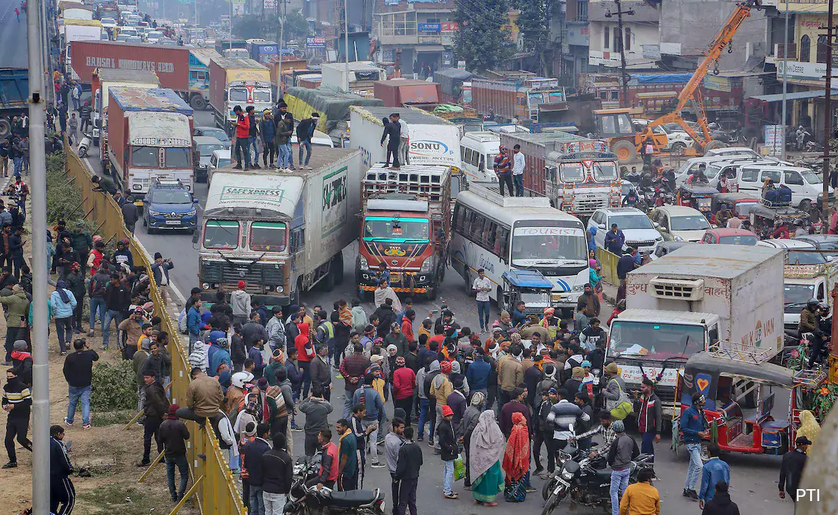 Bharatiya Nyay Sanhita Sparks Nationwide Protests Among Drivers