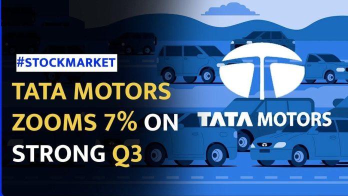 Accelerating Success: Tata Motors Shares Soar 7% on Stellar Q3 Performance Timesnews24.in